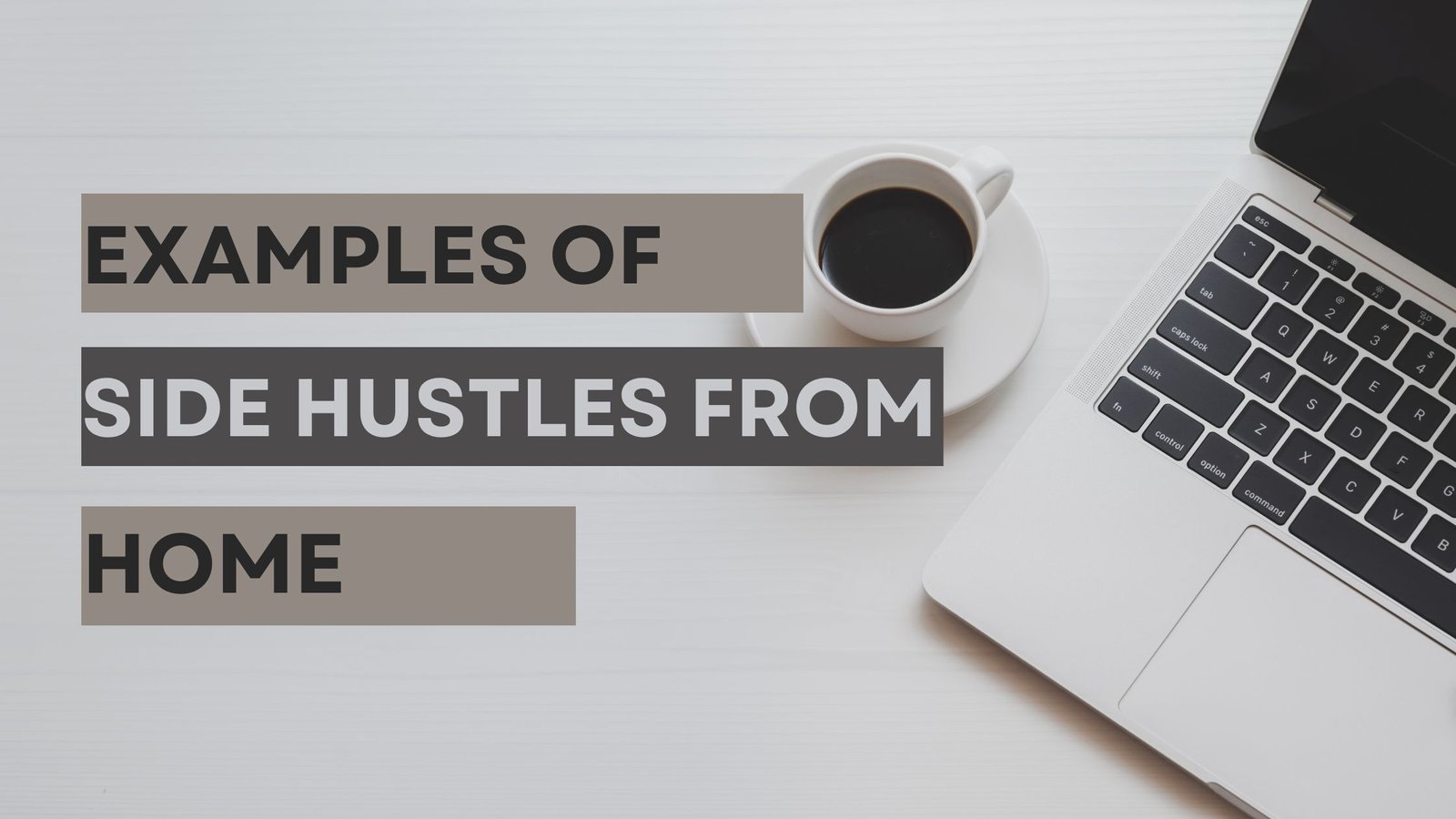 Examples of  Side Hustles That Work Best in 2024 From Home