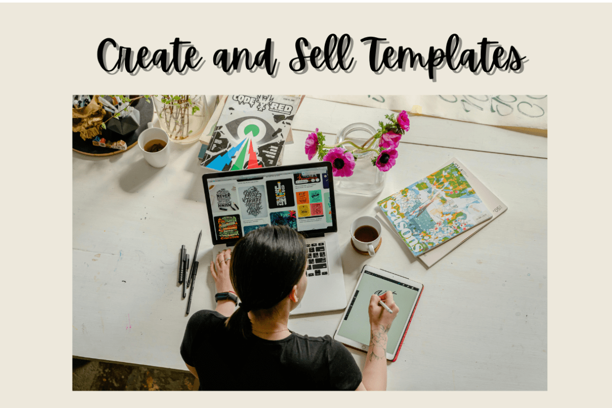 A woman taking notes from her laptop. How to make money from Pinterest. A woman taking notes from her laptop. How to make money from Pinterest.