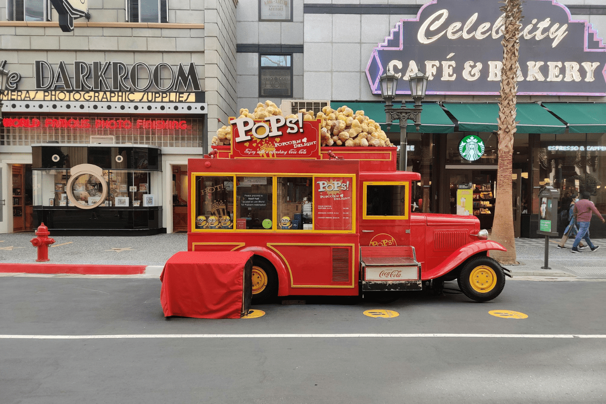 A Food Truck Standing on City Side Illustrating How to Start a Food Truck Business